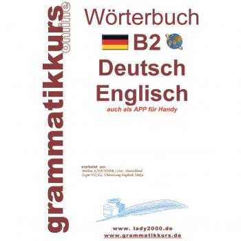 Diccionario B2 C1 Alemán - Inglés: Vocabulario de preparación para el examen TELC o Goethe Institut (Tapa blanda)
