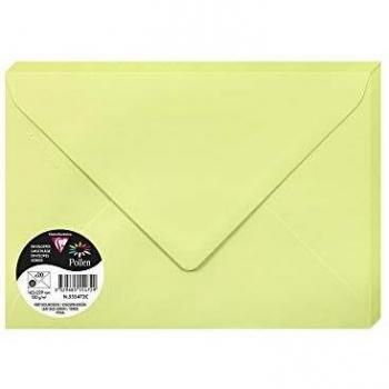 Clairefontaine - SOBRE CLAIREFONTAINE 162x229 VERDE P/20 - 555472C