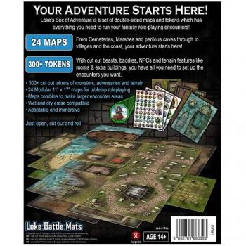 Caja de Aventura Costa del Pavor - Edad Recomendada 14 años - Idioma Inglés