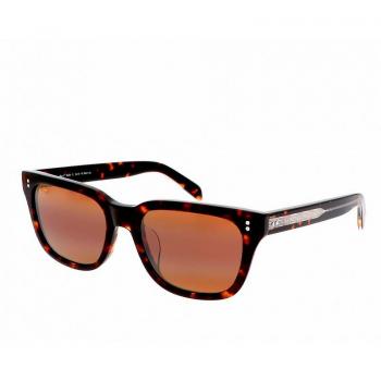 Maui Jim Likeke Polarized Square Sunglasses, Brown Unisex, Size: One Size, 54mm Lens