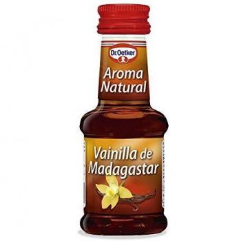 DR. OETKER Aroma Natural de Vainilla de Madagascar | Aroma Natural Líquido de Vainilla Especial para Postres y Batidos - Envase de 35ml