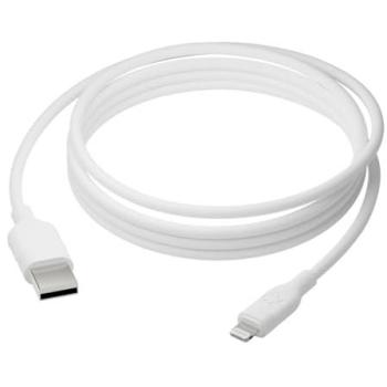 Cable USB-A a Lightning dbramante1928 2,5 m Blanco reciclado