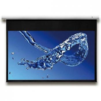 Pantalla de Proyección Eléctrica Deluxx Advanced Elegance 171x128cm Polaro con Retro Negro