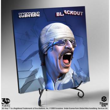 Estatua de Vinilo 3D Scorpions Blackout 30 cm