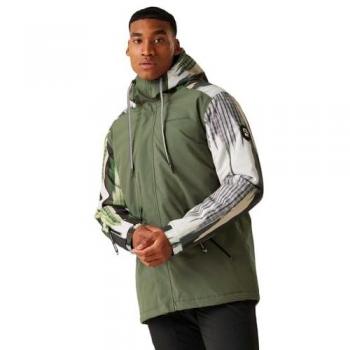 Regatta x Christian Lacroix Men's Waterproof Insulated Padded Jacket - Lunel Thyme Leaf Kimono Print, Size XXL