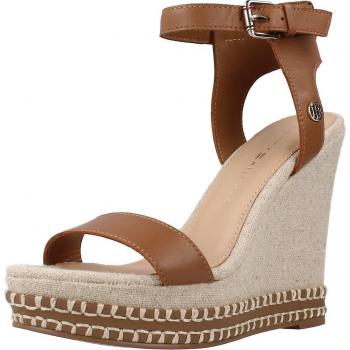 Sandalias Mujer Tommy Hilfiger Elevated Signature Wedge Color Marrón EU 40