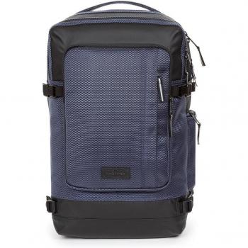 Mochila Eastpak Tecum L Business 22L con funda integrada, color azul marino y negro