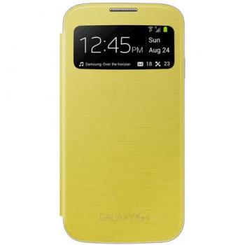 Funda Samsung S View Cover EF-CI950BYEGWW Amarilla para Galaxy S4