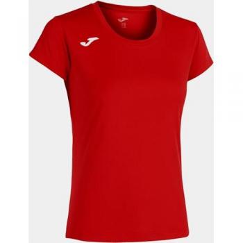 Camiseta de manga corta Joma Record II para mujer roja