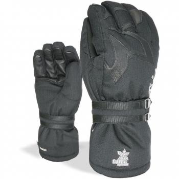 Level Bliss Oasis - Guantes de esquí para mujer, tamaño 8 / M, color negro