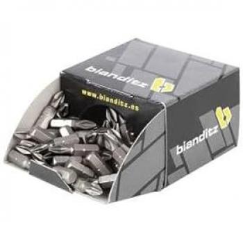 Punta atornillar Philips 1/4 1 x 50 mm - BIANDITZ - Juego de puntas extra PH-1x50mm (50 unidades)