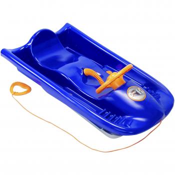 KHW Snow Flyer - Trinero de plástico azul azul Talla:100x52x16 cm