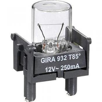 Gira 093200 Lighting Base Element for Light Signal Bulb 12V~ 250mA