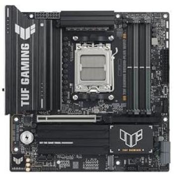 Placa Base ASUS TUF GAMING B850M-PLUS WIFI7 mATX para AMD AM5 con soporte DDR5 y 3x M.2