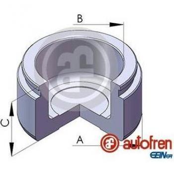 Émbolo de pinza del freno AUTOFREN SEINSA D025601, tipo de producto: Piston para caliper de freno, características: compatible con sistemas de frenos hidráulicos, fabricado en material resistente a la