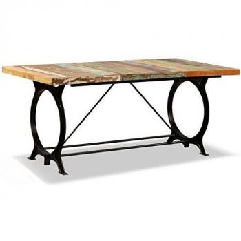 vidaXL Dining Table Solid Reclaimed Wood 180 cm