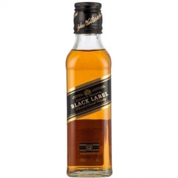 Johnnie Walker Black Label Whisky - 200 ml