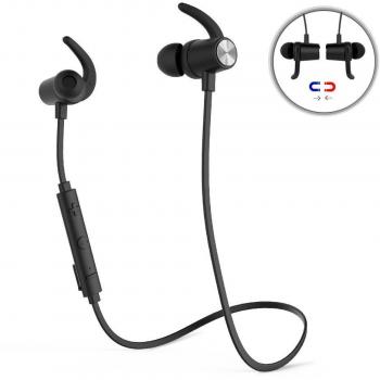 dodocool Auriculares Magnéticos Bluetooth 4.1 Magnéticos Deportivos Estereos In-Ear para Correr con HD Mic CVC 6.0 Cancelación de ruido para iPhone Samsung Huawei