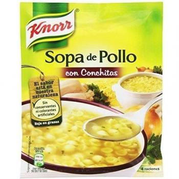 Knorr - Sopa Desh Pollo Conchitas 58 gr