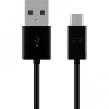 kwmobile Cable de carga micro USB para Nokia Lumia 925 en negro
