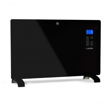 Convector Eléctrico Klarstein Norderney 2000W con Termostato y Temporizador para Espacios de hasta 30m2 - Negro