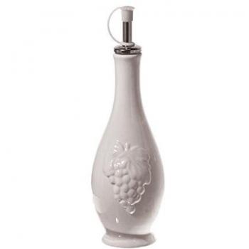 La Porcellana Menage Classic vinager Botella, Color Blanco