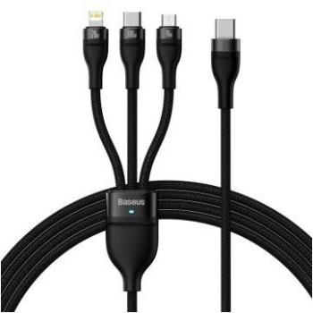 Baseus Flash Series One-for-three Fast Charging Cable Type-C to M+L+C 100W