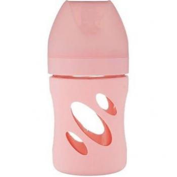 Twistshake Biberón Anticolico Cristal 180ml Pastel Rosa