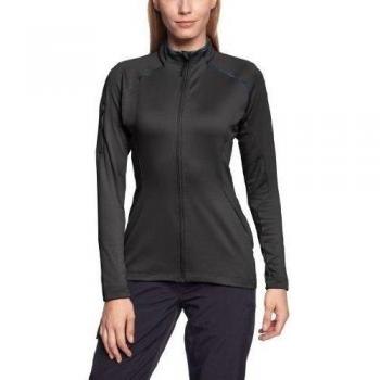 SALEWA Jacke Bow PL W JKT - Cortavientos para mujer, color negro, talla 48
