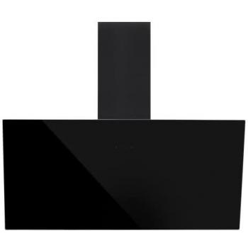 Campana Inclinada Decorativa Amsta AMHIV90FAEB 90 cm 700 m³/h 3 Velocidades + Función intensa Negro