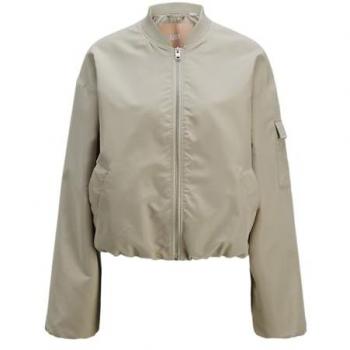 Jack & Jones Leila JJXX Women's Bomber Jacket Feather Gray XS