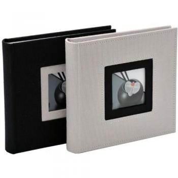 Walther Black and White Negro, Color blanco álbum de foto y protector - Álbum de fotografía