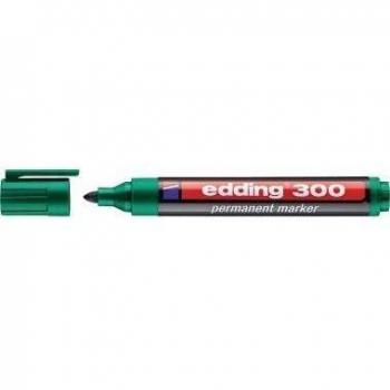 Rotulador Permanente Edding 300 Verde