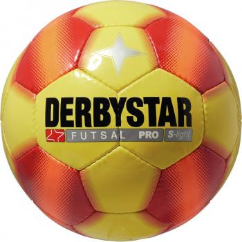 Derbystar Futsal Pro S-Light, Amarillo/Rojo, 4, 1087400537