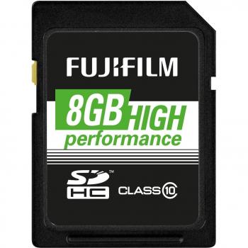 Fujifilm SecureDigital 8GB 8GB SDHC Class 10 memoria flash - Tarjeta de memoria