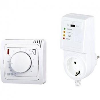 Termostato Inalámbrico BT013 Elektrobock con Alcance de 35 m y Sistema de Autoaprendizaje