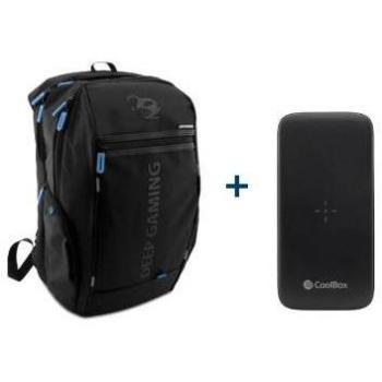 Deep Gaming Mochila Portátil + Powerbank QI