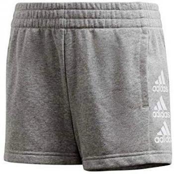 adidas Jg Mh Short Pantalón Corto, Niñas, brgrin/Blanco, 152
