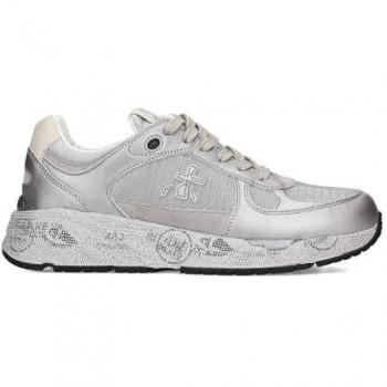 Premiata Silver Women's Sneakers Mased 7093 Size 38