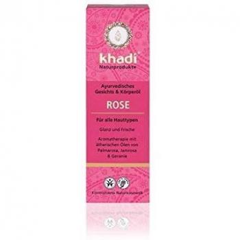Khadi - Aceite Corporal-Facial Rosa, 100 ml