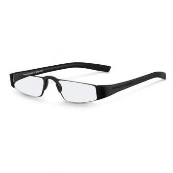 Gafas de Lectura Porsche Design P8801 +3.00, Armazones para Mujer Negros, Lentes Recetadas Para Mujer Negros, Gafas Recetadas para Mujer Negras