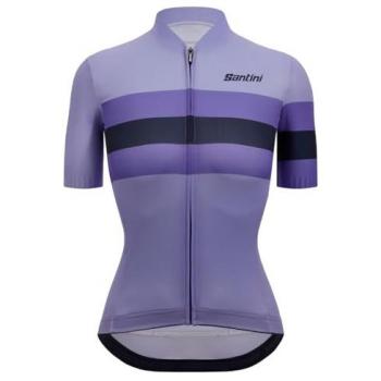 Maillot Santini Eco Sleek Bengal de Manga Corta para Mujer - Corte Sleek - Talla M