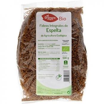 El Granero Integral - Fideos finos integrales de Espelta El Granero Integral 500 g