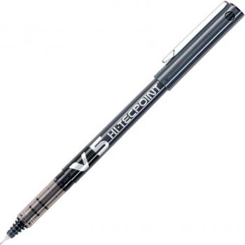 Rotulador Pilot V5 Hi-Tecpoint Negro