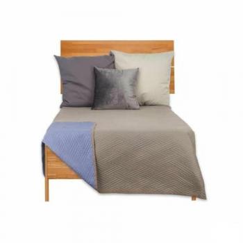 Colcha Reversible Estándar 180 x 260 cm Azul Gris (6 Unidades) - Aire de Originalidad