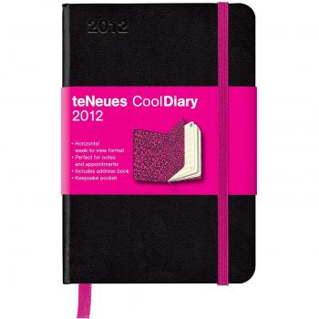 Cool Diary Wochenkalender Black/Leopard Pink 2012, small