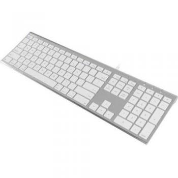 Macally Ultra-Slim USB Wired Computer Keyboard
