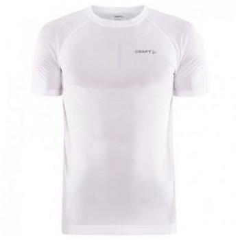 Camiseta Deportiva de Manga Corta Craft ADV Cool Intensity para Hombre - Blanco - Talla S
