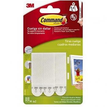 Command 17201 - Pack de 8 tiras para cuadros