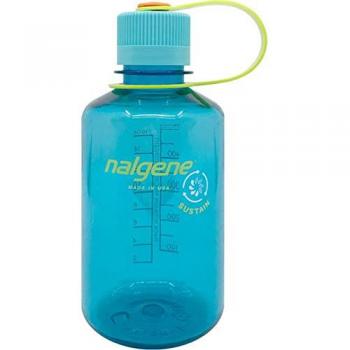 Nalgene Sustain Narrow Mouth 0.5L Recycled Tritan Water Bottle - Cerulean Blue